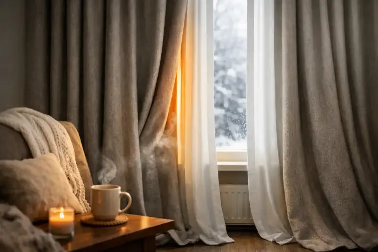 Best Curtains for Draughty Rooms That Keep Heat In