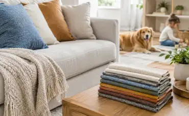 Best Fabrics for Busy Homes That Stay Beautiful