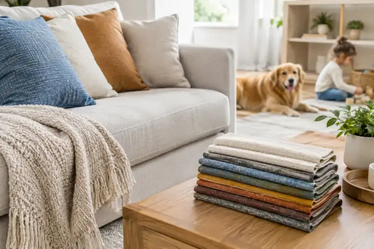 Best Fabrics for Busy Homes That Stay Beautiful
