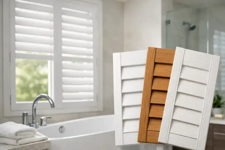 Best Shutters for Bathrooms: Materials Compared