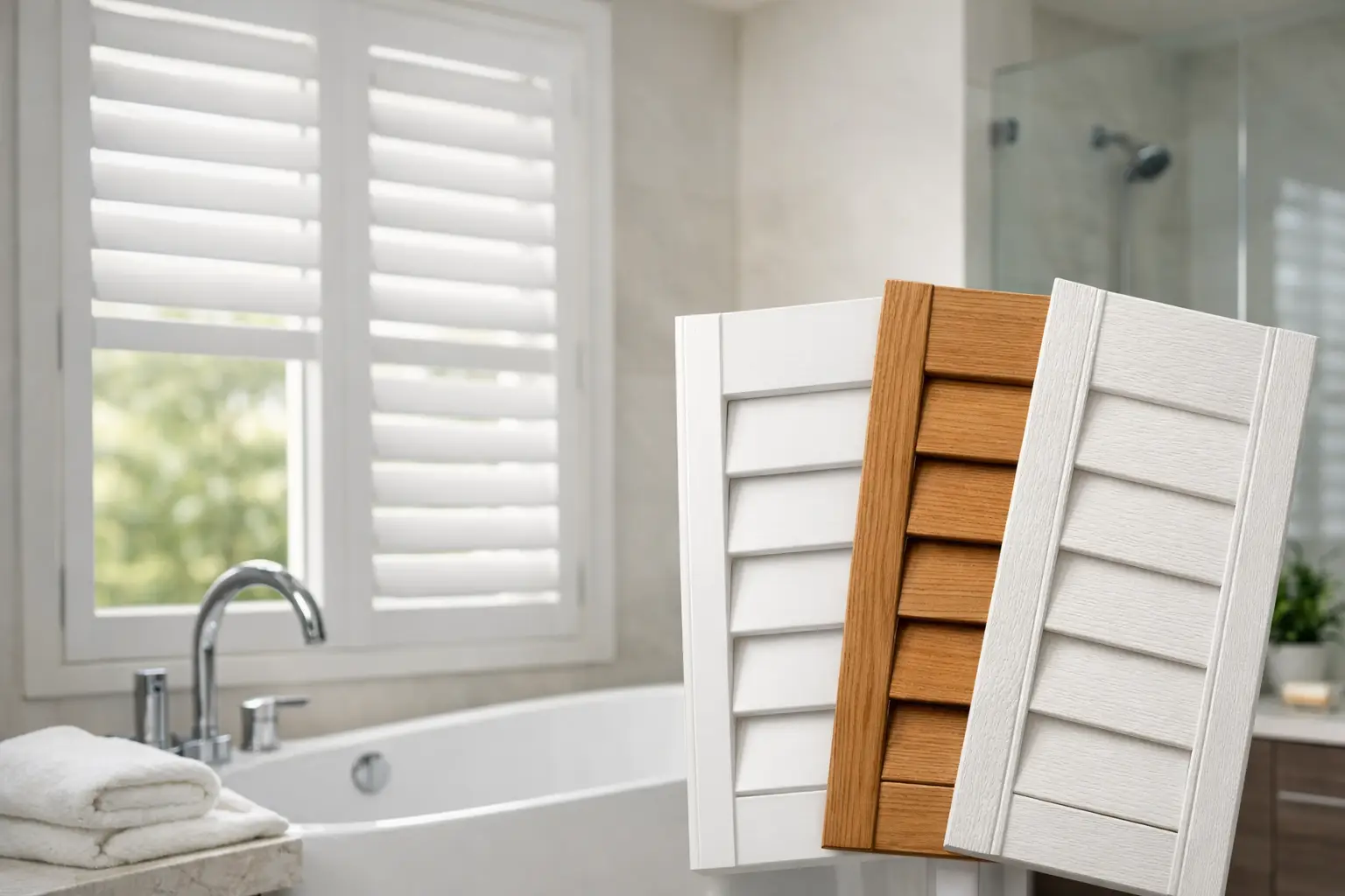 Best Shutters for Bathrooms: Materials Compared