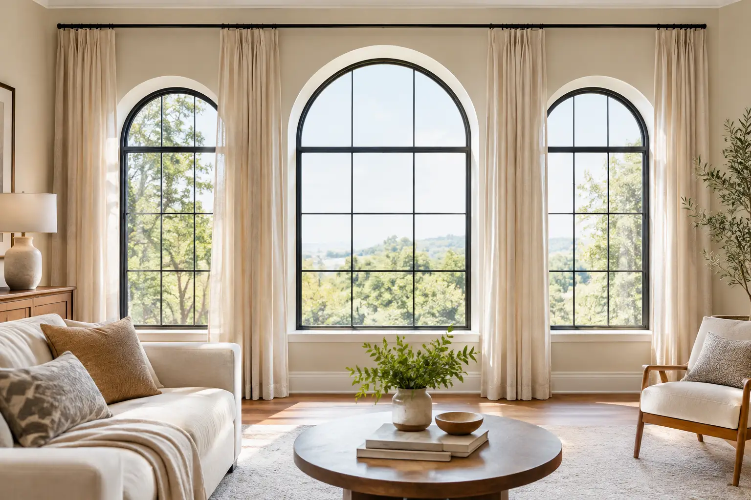 How to Dress Arched Windows in Your Home