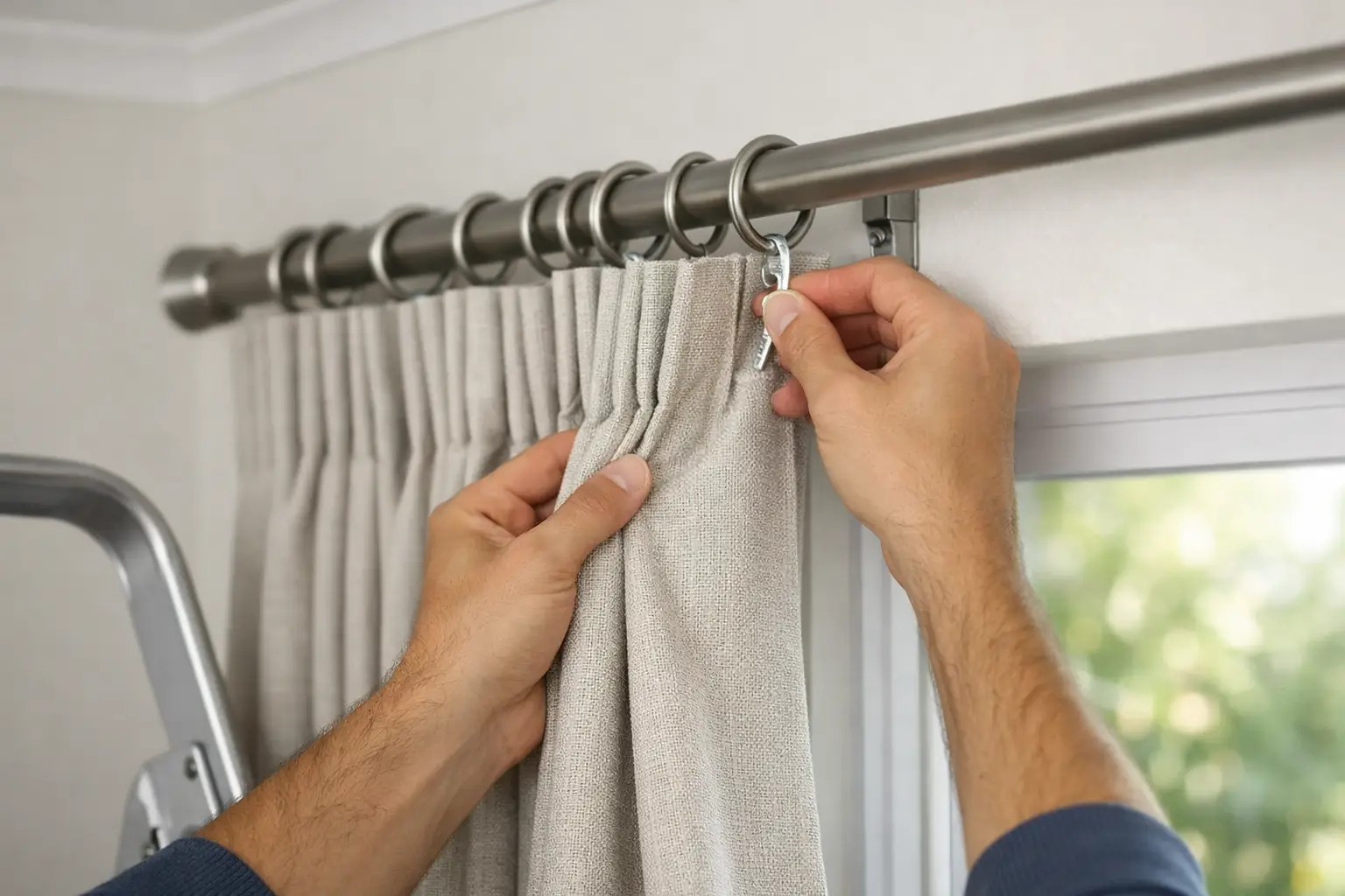 How to Hang Made to Measure Curtains