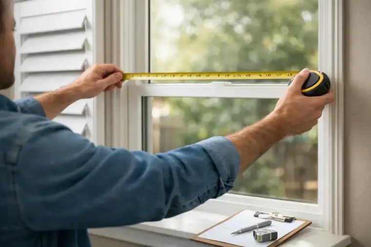 How to Measure Windows for Shutters Properly
