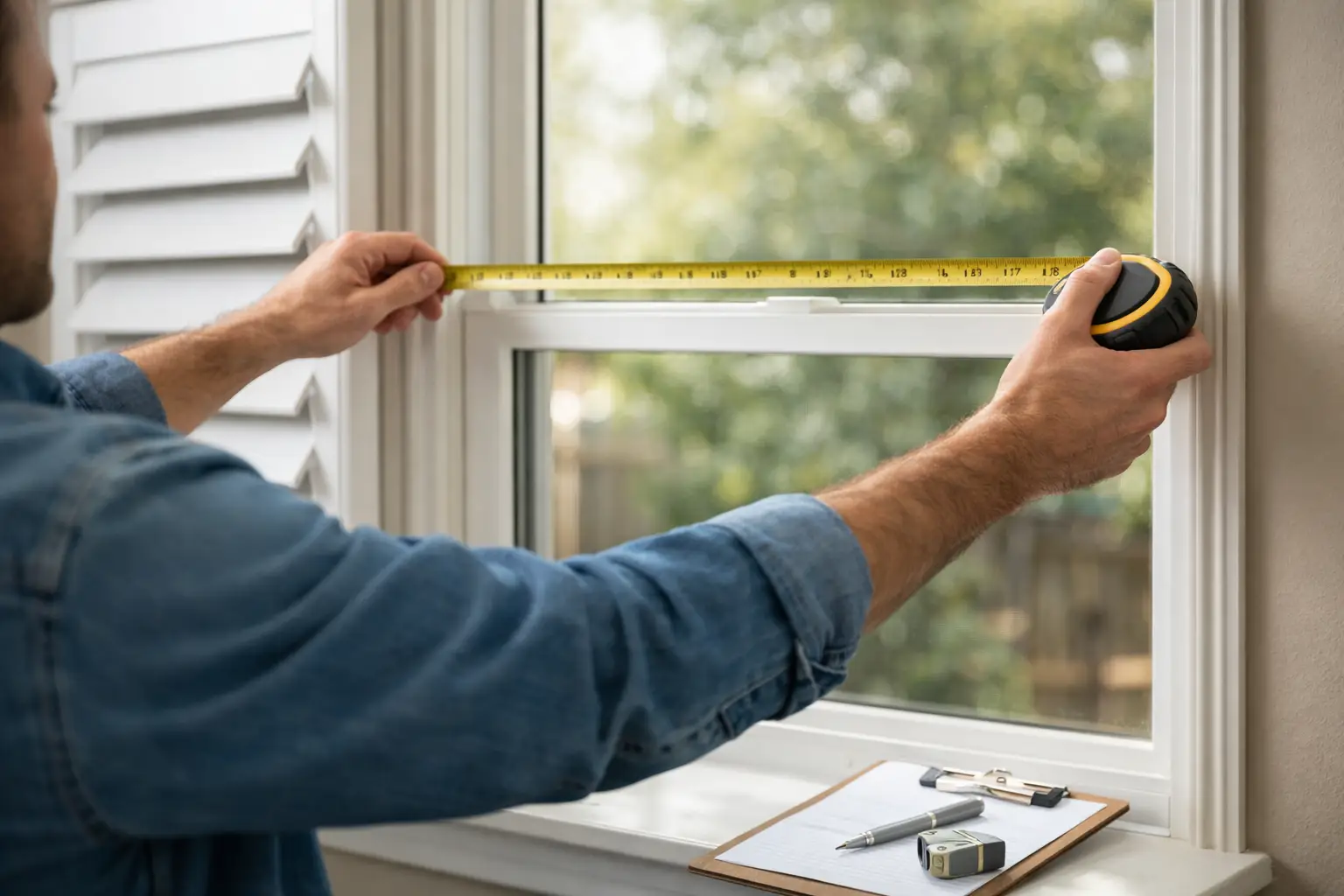 How to Measure Windows for Shutters Properly