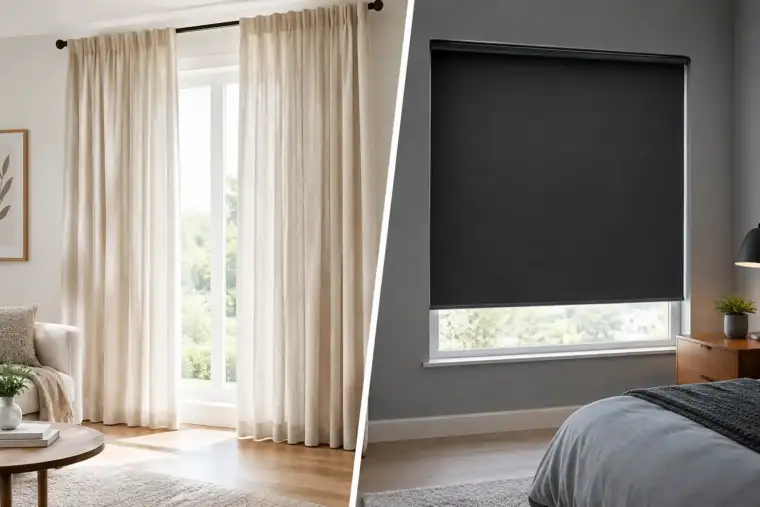 Lined Curtains vs Blackout Blinds for Your Home